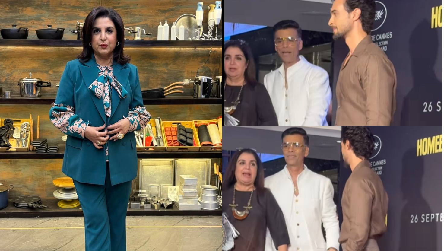 Farah Khan इंस्टाग्राम जवाब देती हुई | "Image Courtesy:instagram/@farahkhankunder/@bollywoodsocietyy