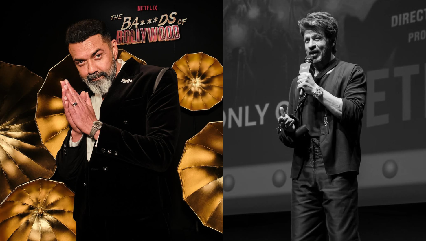 बॉबी देओल को यकीन है कि शाहरुख खान उनके बेटों के लिए भी मौजूद रहेंगे | "Image Courtesy:Instagram/@netflix_in