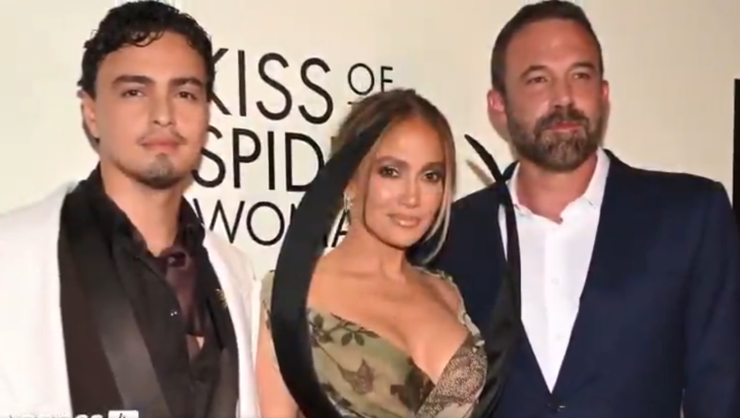 Jennifer Lopez and Ben Affleck at red carpet premiere 2025 | "Image Courtesy:X/@Glock Topickz