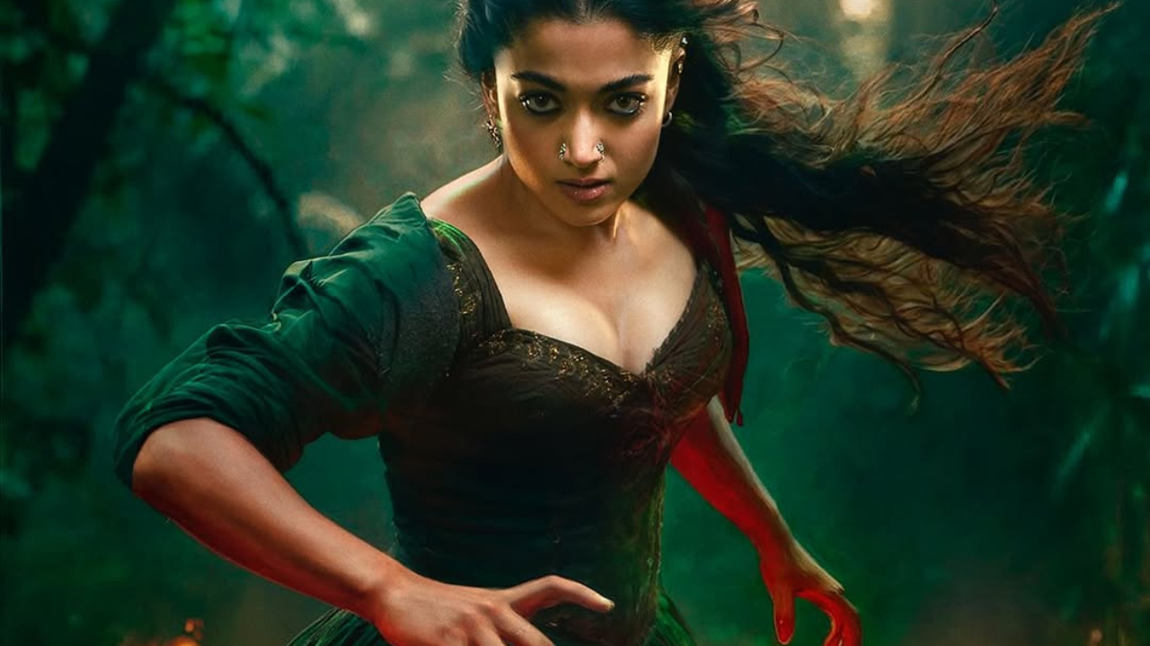 Rashmika Mandanna vampire look from Thamma teaser | "Image Courtesy:instagram/@rashmika_mandanna