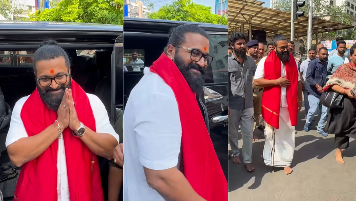 Kantara film 500 crore “Rishab Shetty at Siddhivinayak Temple | "Image Courtesy:instagram/@hindustantimes