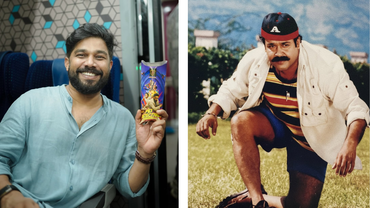 Sharafudheen’s funny plea to 'Lalettan': | "Image Courtesy:instagram/@sharaf_u_dheen/@mohanlal