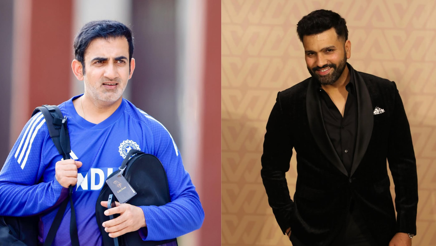 Rohit Sharma हिटमैन सोशल मीडिया ट्रेंड | "Image Courtesy:instagram/@gautamgambhir55/@rohitsharma45