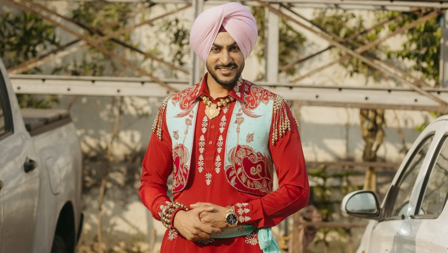 Rajvir Jawanda का गाना रिकॉर्डिंग स्टूडियो में | "Image Courtesy:instagram/@rajvirjawandaofficial